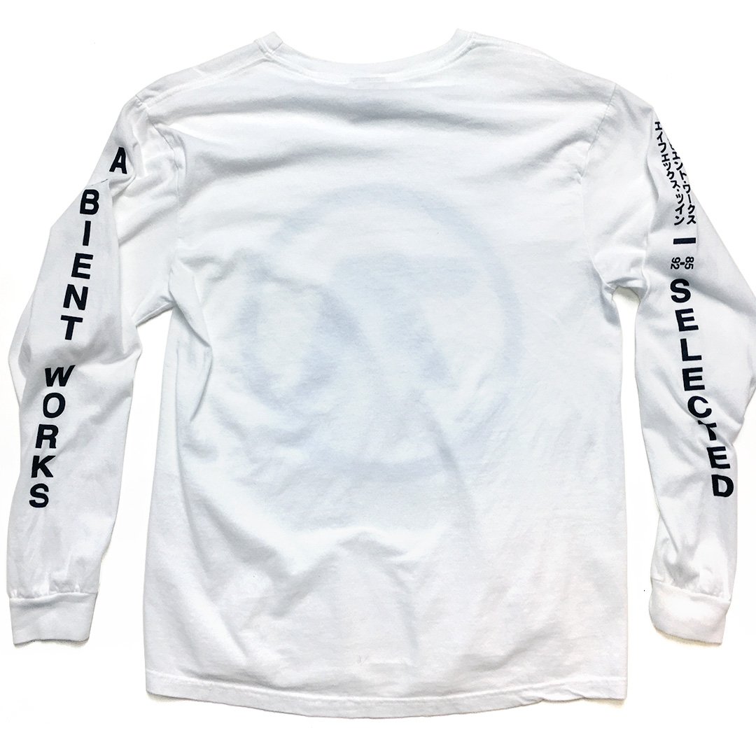 Selected Ambient Works long sleeve T-shirt (White) | Dreem Street